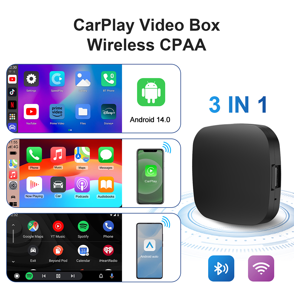 Home Cinema Youtube - Boîtier Android 13 CarPlay AI Kowankit