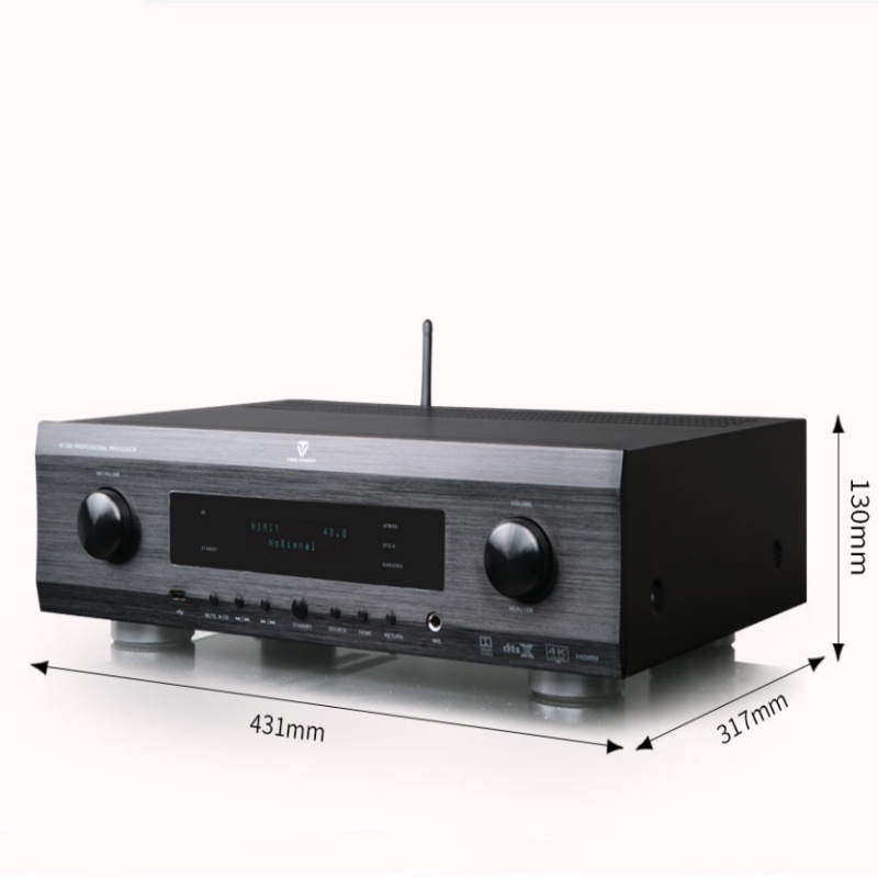 Home Cinema Dolby Atmos 7.1 - Processeur AV Winner AT-200 7.1.4 Dolby