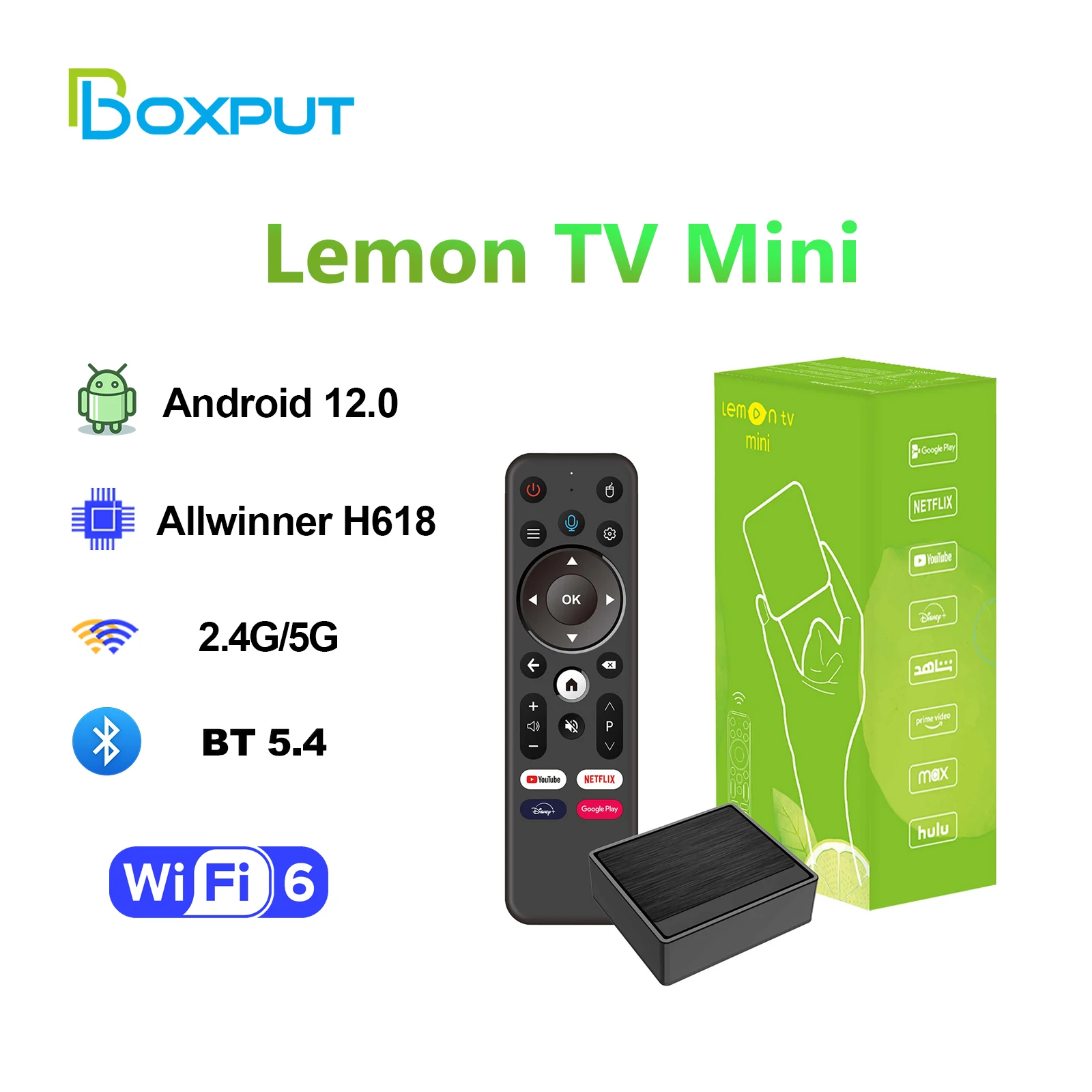 Home Cinema Youtube - BOXPUT Lemon TV Mini Smart TV