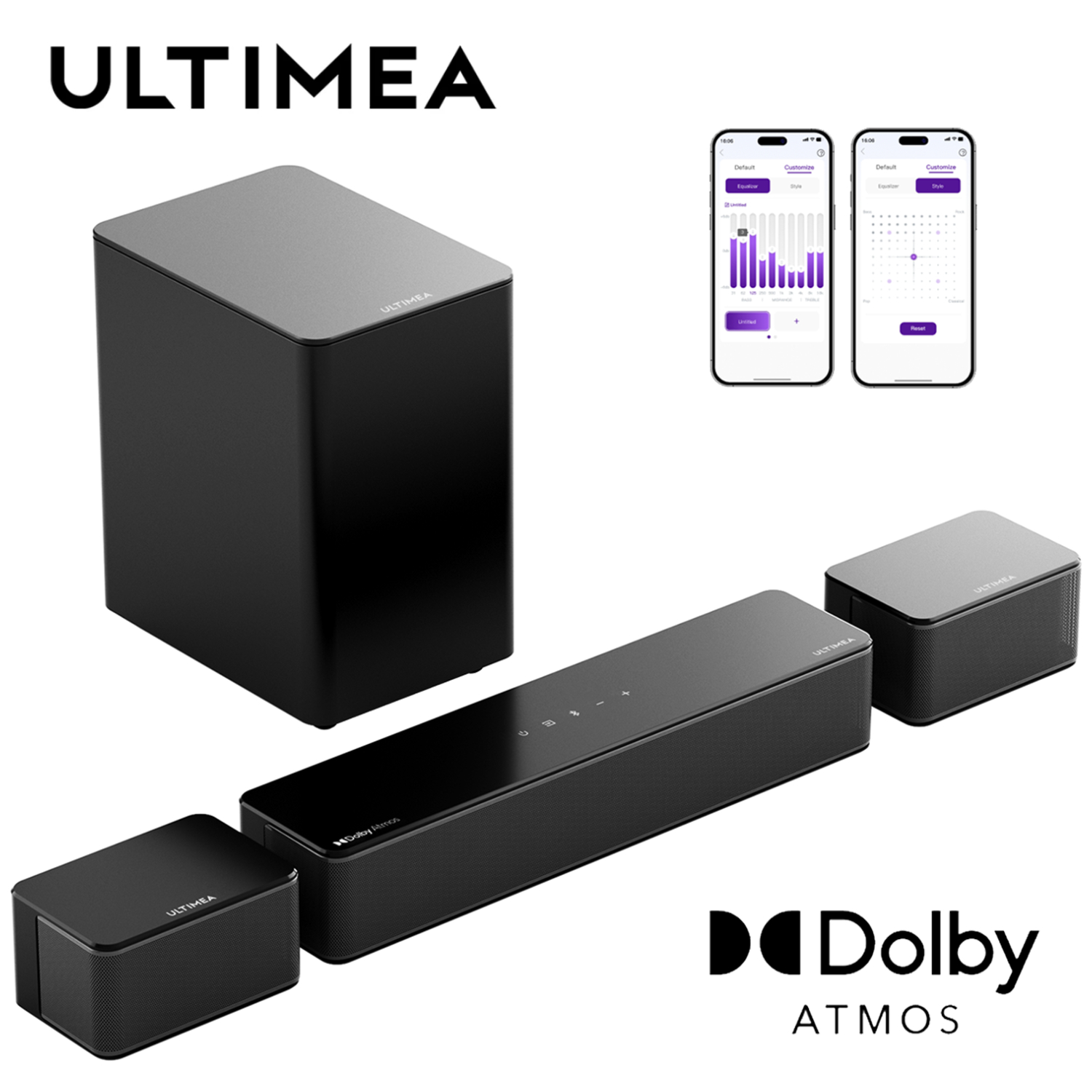 Barre de son ULTIMEA 5.1 avec  - Home Cinema Ultimea avis et prix