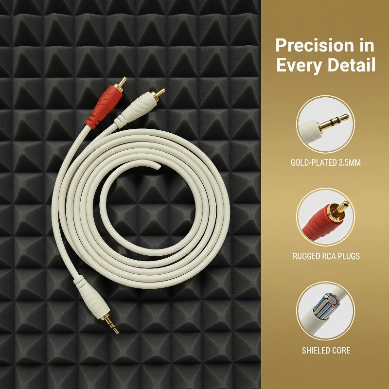 Câble audio 3,5 mm mâle vers d - Home Cinema Qualité avis et prix