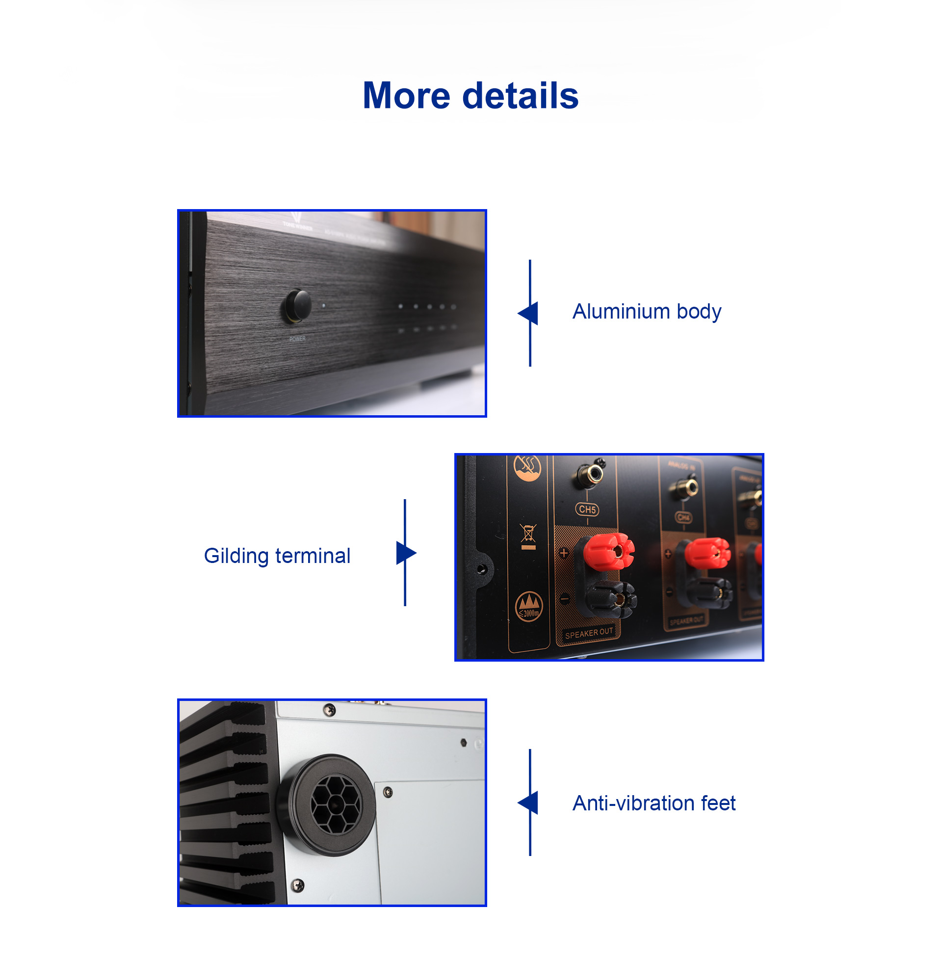 Amplificateur AV Tonewinner AD - Home Cinema Qualité avis et prix