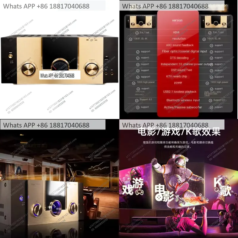 Amplificateur de puissance 9.1 - Home Cinema Dolby Atmos avis et prix