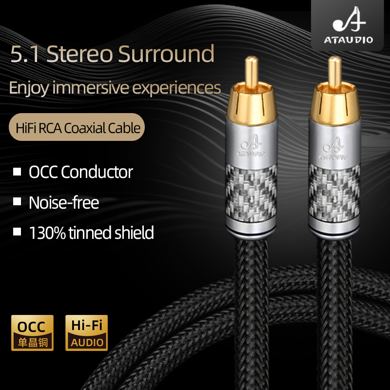 Câble audio numérique coaxial  - Home Cinema Dolby Atmos 7.1 avis et prix