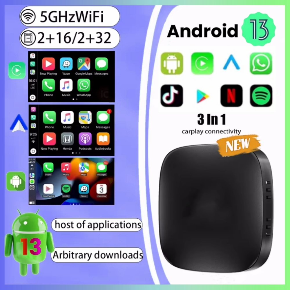 Android 13 CarPlay TV Box sans - Home Cinema Youtube avis et prix