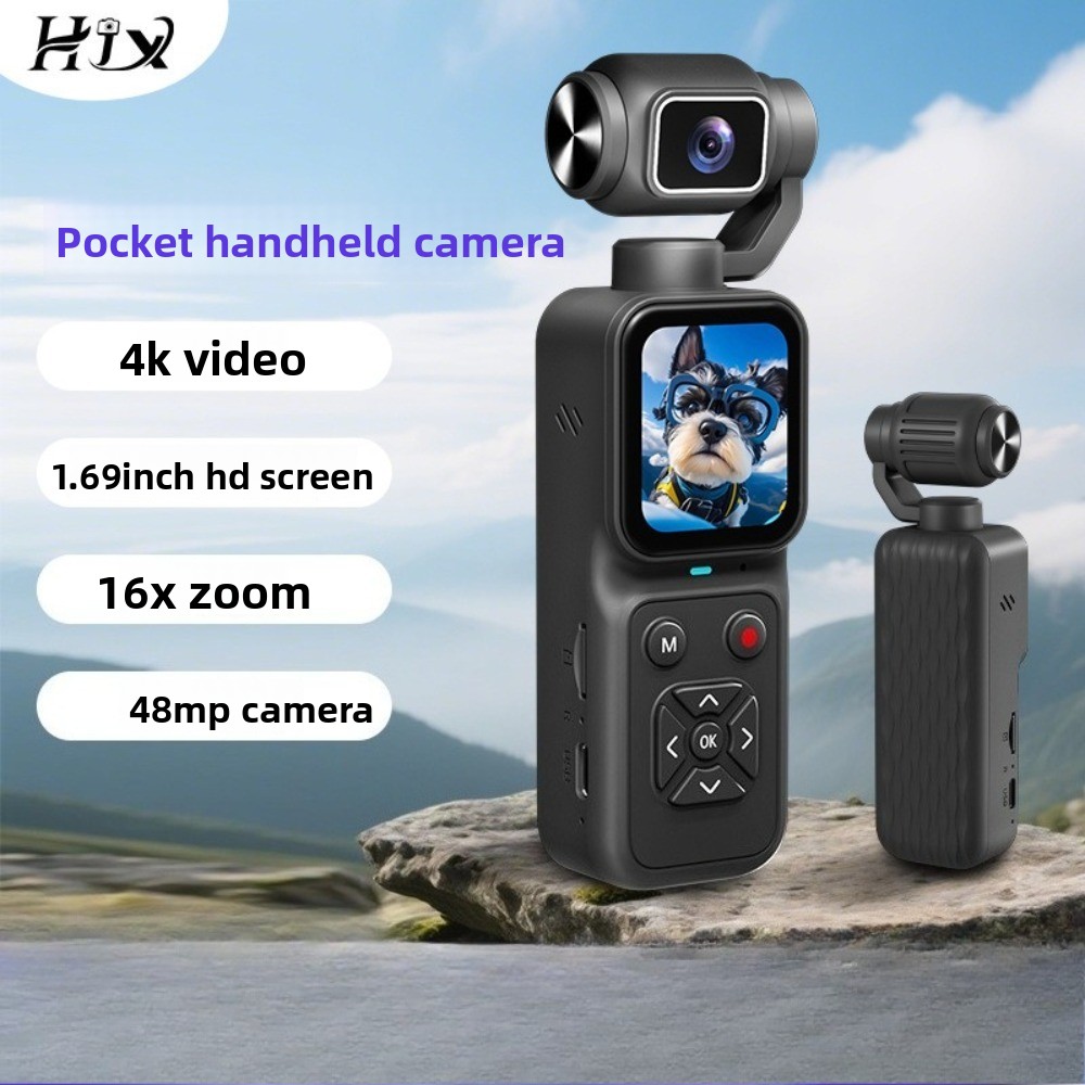Caméra de vlog 4K HJD-09 180 ° - Home Cinema Youtube avis et prix