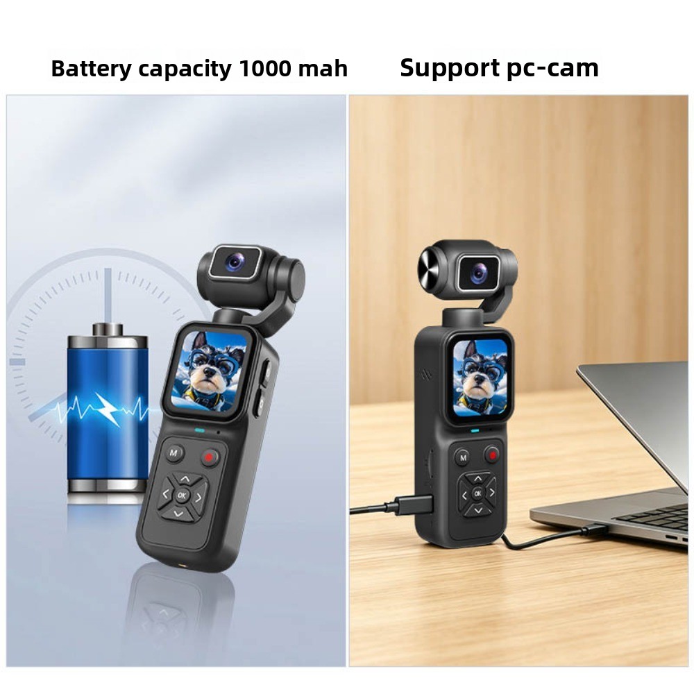 Caméra de vlog 4K HJD-09 180 ° - Home Cinema Youtube avis et prix